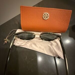 Tory Burch Gray Sunglasses